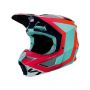 Мотошлем FOX V1 Voke Youth Helmet аквамарин YM